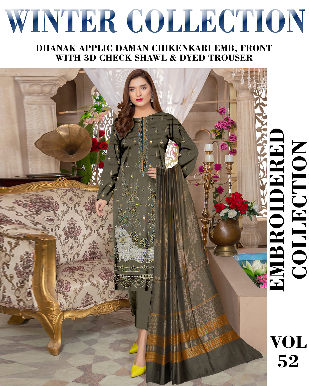 MAHARAT APPLIQUE V196