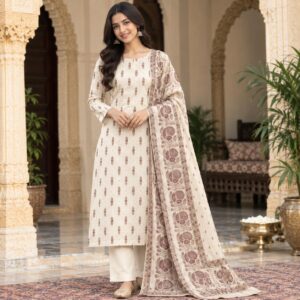 GULKARI PEACH JAQUARD V367