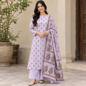 GULKARI PEACH JAQUARD V367