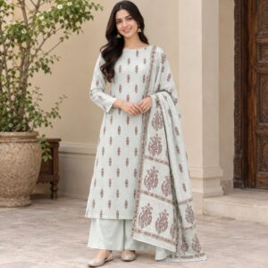 GULKARI PEACH JAQUARD V367