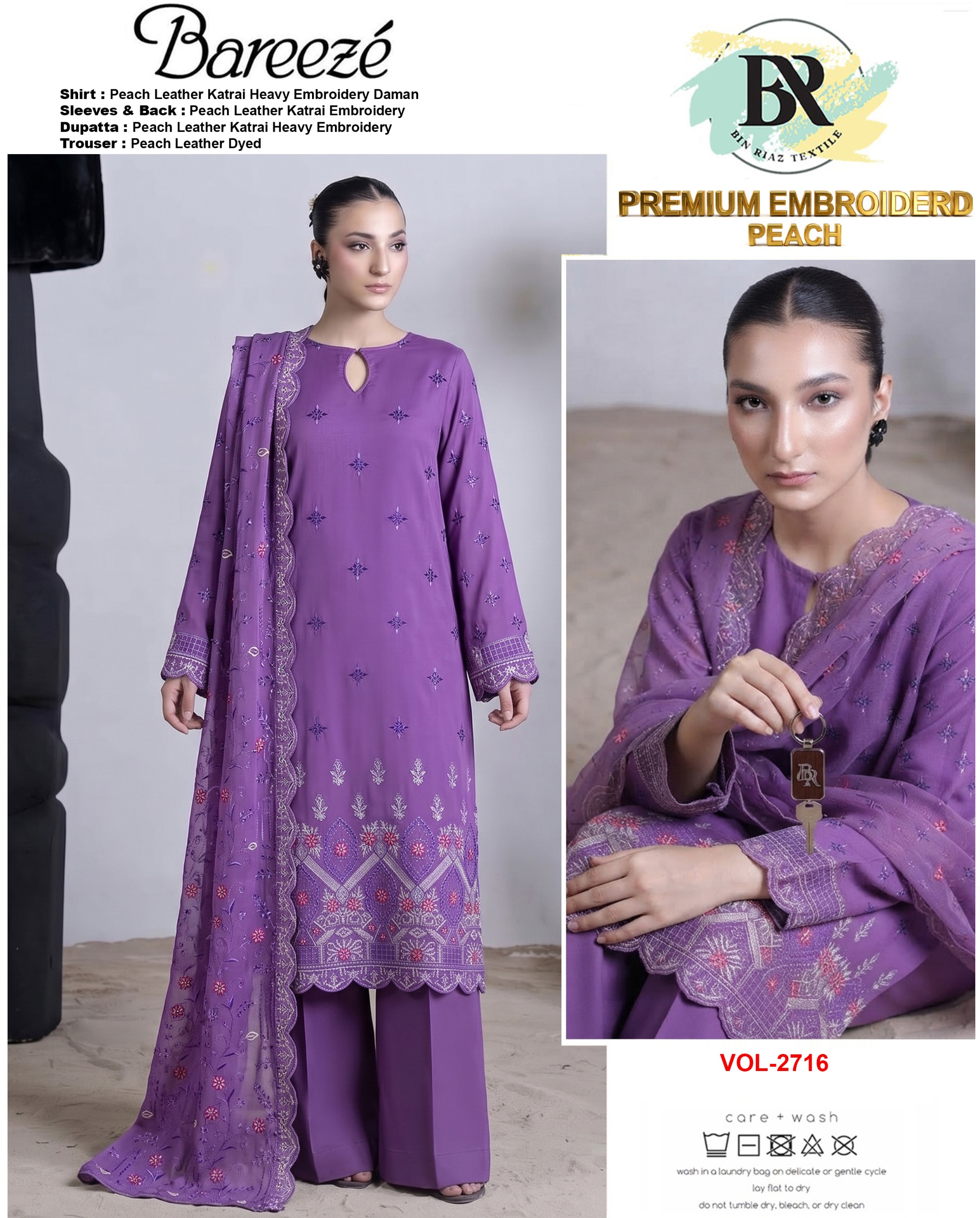 BAREEZE KASHMIRI V389 - Image 3