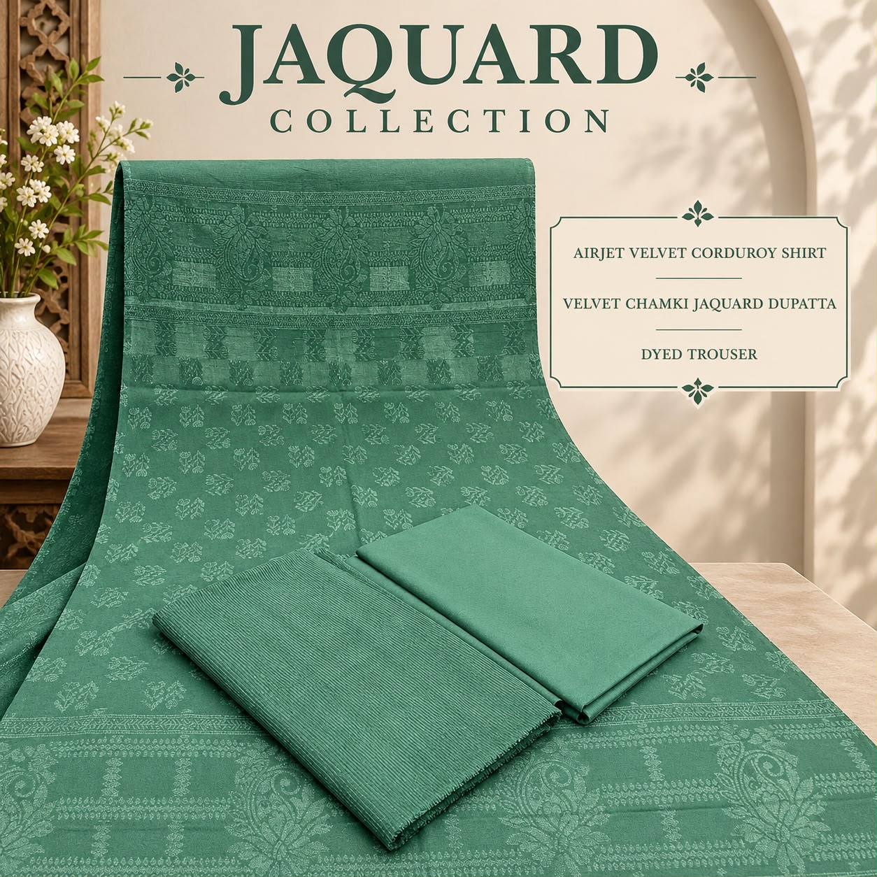 SHAHPOSH CORDUROY JAQUARD V426